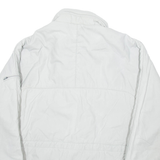 SKIN Mens Parka Coat Grey Hooded M