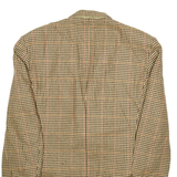 MILANO Mens Blazer Jacket Yellow Cashmere Herringbone M