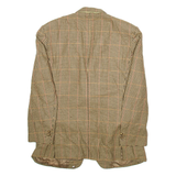 MILANO Mens Blazer Jacket Yellow Cashmere Herringbone M