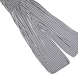 HOLLISTER Womens Jumpsuit Black Gingham Wide-Leg XS