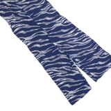 MINT VELVET Womens Jumpsuit Blue Animal Print Wide-Leg UK 10