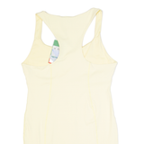SLAZENGER Dress Overlay Womens Playsuit Yellow Skinny UK 10