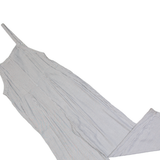 HOLLISTER Womens Jumpsuit Grey Striped Straight S
