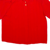 HELENE NYMPHENBURG Womens Shirt Red Collared L