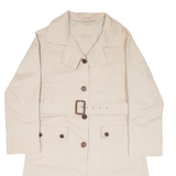 LACOSTE Womens Trench Coat Beige S