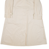 NINO Womens Trench Coat Beige M