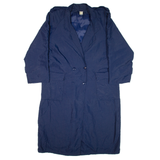 Womens Trench Coat Blue XL
