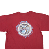 LA SOBIKA Mens T-Shirt Maroon XL