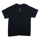 GILDAN Taped Mens Band T-Shirt Black L