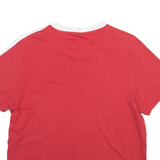 ADIDAS Womens T-Shirt Pink S