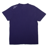 REEBOK Mens T-Shirt Purple S