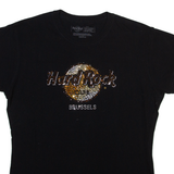 HARD ROCK CAFE Brussels Womens T-Shirt Black L