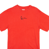 KARL KANI Mens T-Shirt Orange S