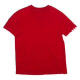 ADIDAS ORIGINALS Womens T-Shirt Red UK 8
