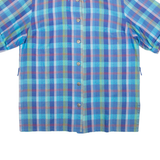 Womens Shirt Blue Check M