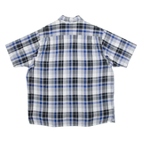WRANGLER Mens Shirt Blue Check XL