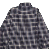 PAUL & SHARK Mens Shirt Black Check Long Sleeve M