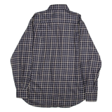 PAUL & SHARK Mens Shirt Black Check Long Sleeve M