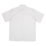 PIERRE LEON Mens Shirt White Striped XL
