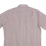Mens Shirt Pink Striped XL