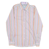 TED BAKER Mens Shirt Pink Striped Long Sleeve M