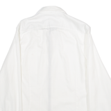 TED BAKER Mens Plain Shirt White Long Sleeve M
