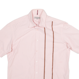 TED BAKER Mens Shirt Pink Striped L