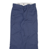 DICKIES 874 Workwear Mens Trousers Blue Regular Straight W32 L28