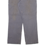 CARHARTT Mens Trousers Grey Relaxed Straight W32 L28