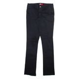 DICKIES Womens Trousers Blue Slim Straight W28 L31