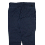 DICKIES Mens Trousers Blue Regular Straight W38 L32
