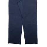DICKIES Mens Trousers Blue Regular Straight W34 L32