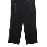 DICKIES Carpenter Womens Trousers Black Regular Straight W27 L30