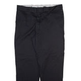 DICKIES 874 Workwear Mens Trousers Black Regular Straight W42 L32