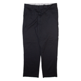 DICKIES 874 Workwear Mens Trousers Black Regular Straight W42 L32