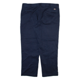 DICKIES 874 Workwear Mens Trousers Blue Regular Straight W42 L30