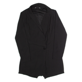 STRADIVARIUS Womens Playsuit Black Straight M