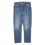 LEVI'S 501CT Jeans Mens Blue Regular Tapered W25 L38