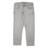 LEVI'S 512 Jeans Mens Grey Slim Tapered W33 L26