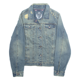 TOMMY HILFIGER Womens Denim Jacket Blue XL