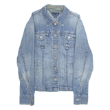 TOMMY HILFIGER Womens Denim Jacket Blue L