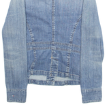 TOMMY HILFIGER Womens Denim Jacket Blue L
