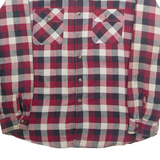 WRANGLER Mens Lumberjack Jacket Red Check L