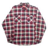 WRANGLER Mens Lumberjack Jacket Red Check L
