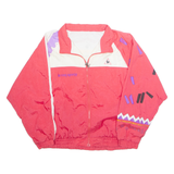 LE COQ SPORTIF Womens Shell Jacket Pink Nylon XL
