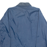 USA Mens Track Jacket Blue Nylon USA L