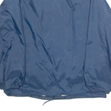 USA Mens Track Jacket Blue Nylon USA L