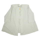 CAROLINA PEDRONI Womens Overcoat Jacket Green M