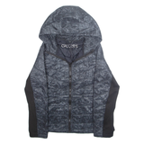 GUESS Womens Parka Coat Black Hooded L