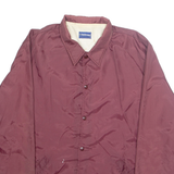 HOLLOWAY Mens Jacket Maroon USA XL